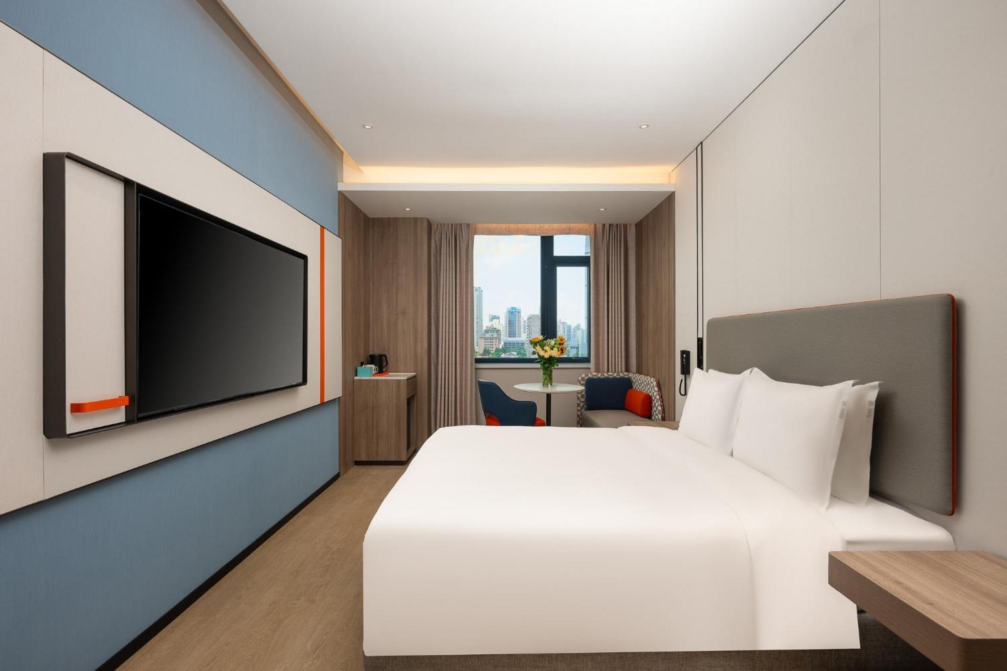 Holiday Inn Express Shanghai Jing'An Temple By Ihg Exterior foto